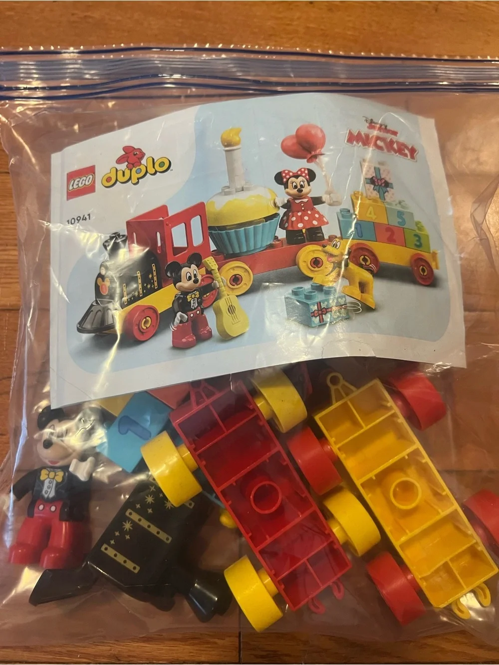 Disney Lego Duplo Mickey & Minnie Birthday Train Complete